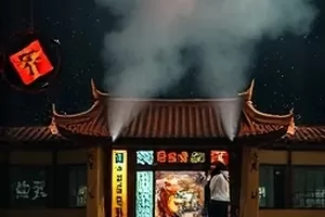 《雾凇日记》冬季林间剧照，枝条挂满白霜